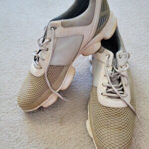 Footjoy Hyperflex 2.0 Soft Spike White Gray Golf Shoes Size 11.5 M